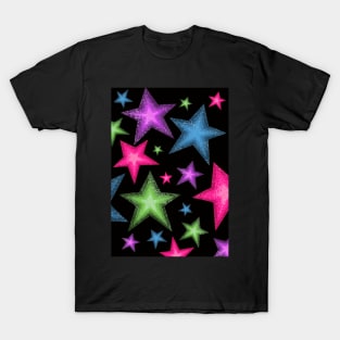 glitter stars T-Shirt